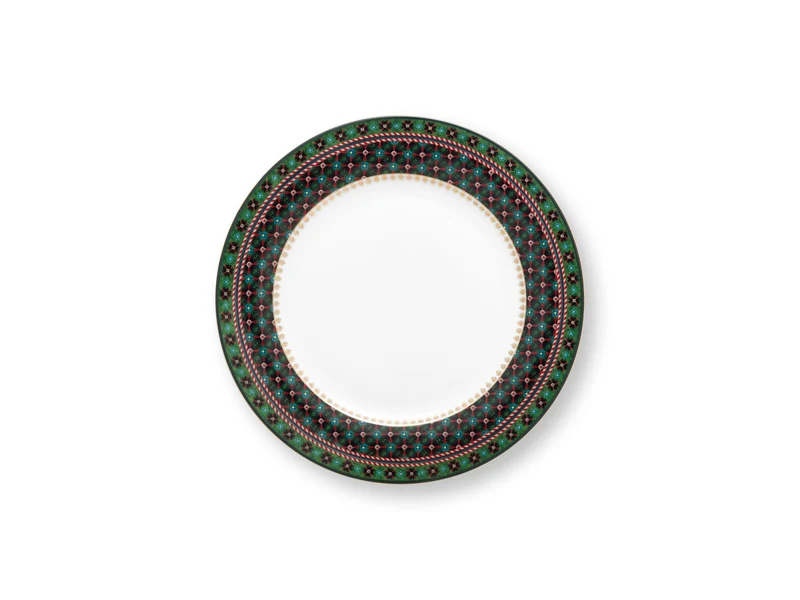PIP STUDIO Berry Blues Speiseteller clover green 26,5cm