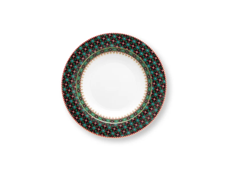 PIP STUDIO Berry Blues Suppenteller clover green 21,5cm