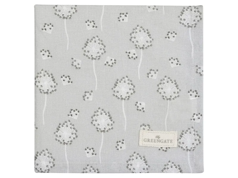 Greengate Laryn Stoffserviette grey 40x40cm