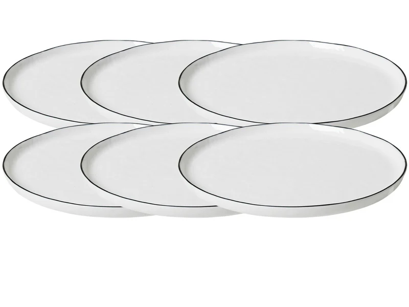 Broste Copenhagen SALT Brotteller 13,8cm Set6