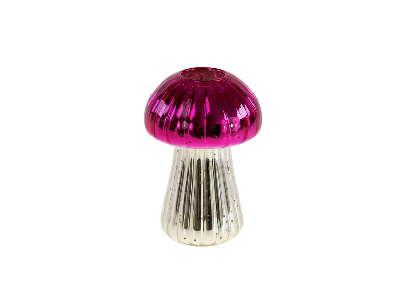 Werner Voß Pilzvase magenta 8,5x13cm