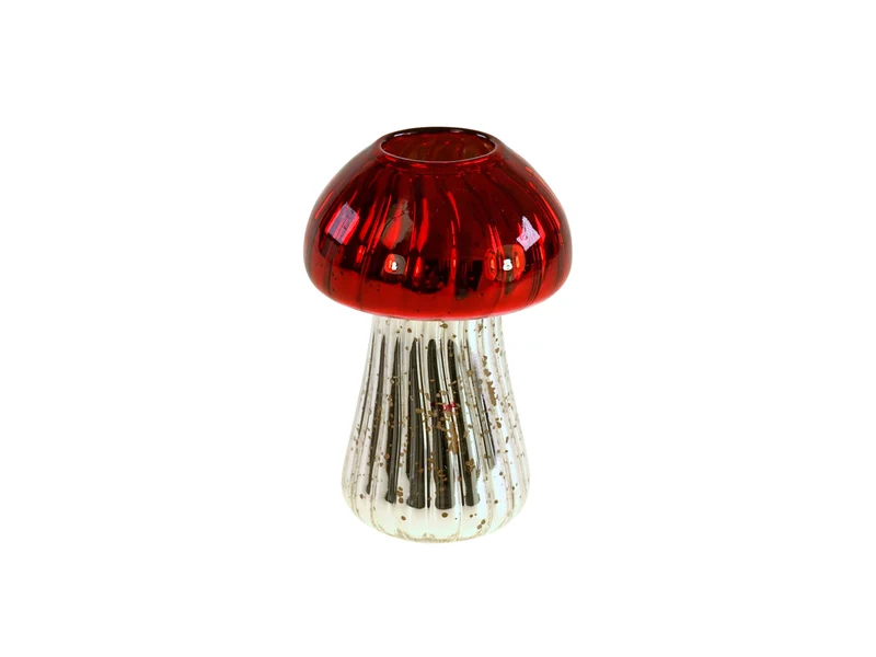 Werner Voß Pilzvase rot 8,5x13cm