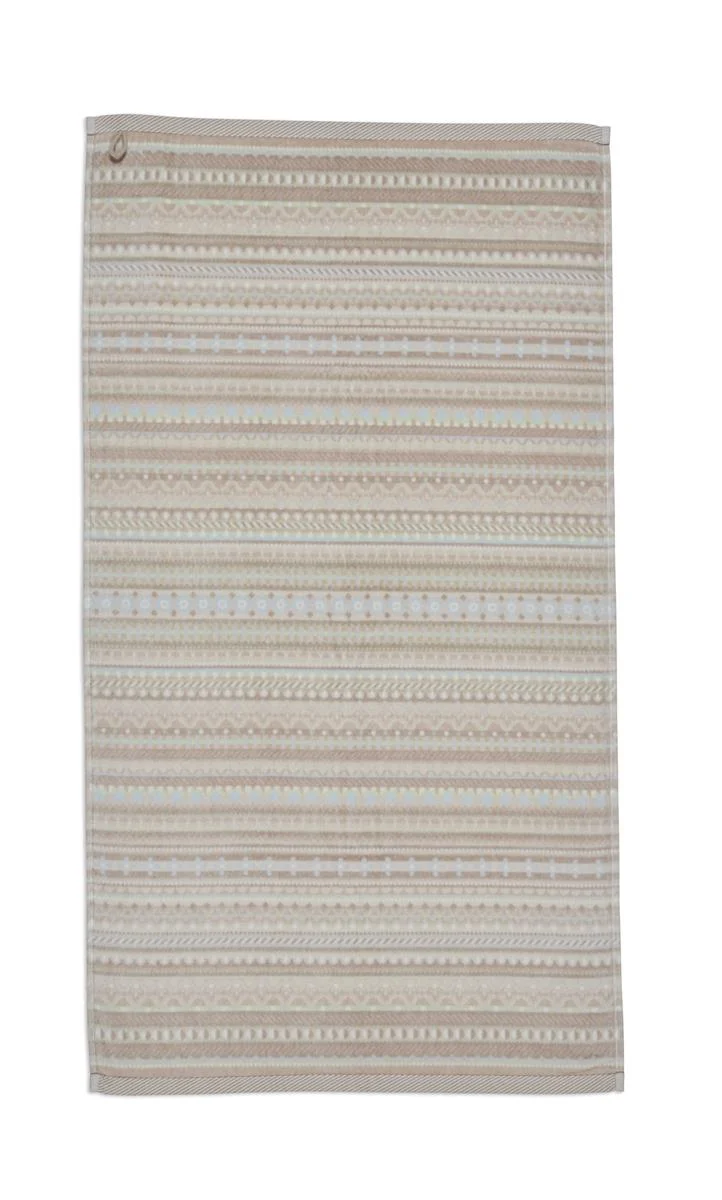 PIP STUDIO Geometric Print Handtuch sand 55x100cm (1 Stück)